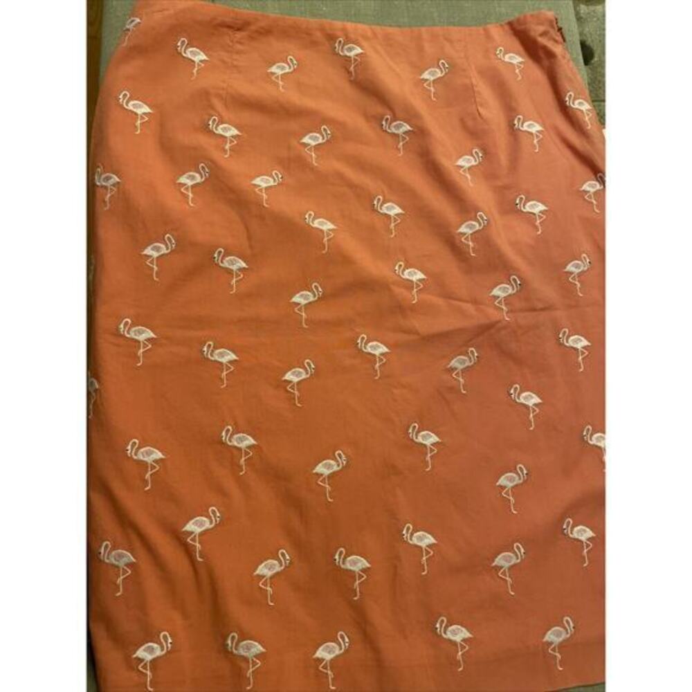 Talbots Flamingo Skirt Womens 6‎